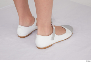 Doroteya casual foot shoes white ballerina flats 0006.jpg